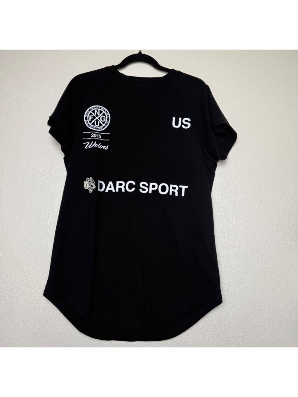 Darc Sport Wolves Forever Black Graphic Tee Limited 222/1000 Size M